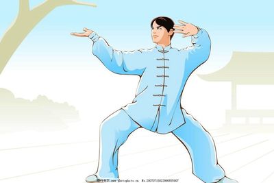 武术表演图片