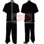 全球纺织网 高档弹力仿真丝长拳武术服 产品展示 上海华极服饰